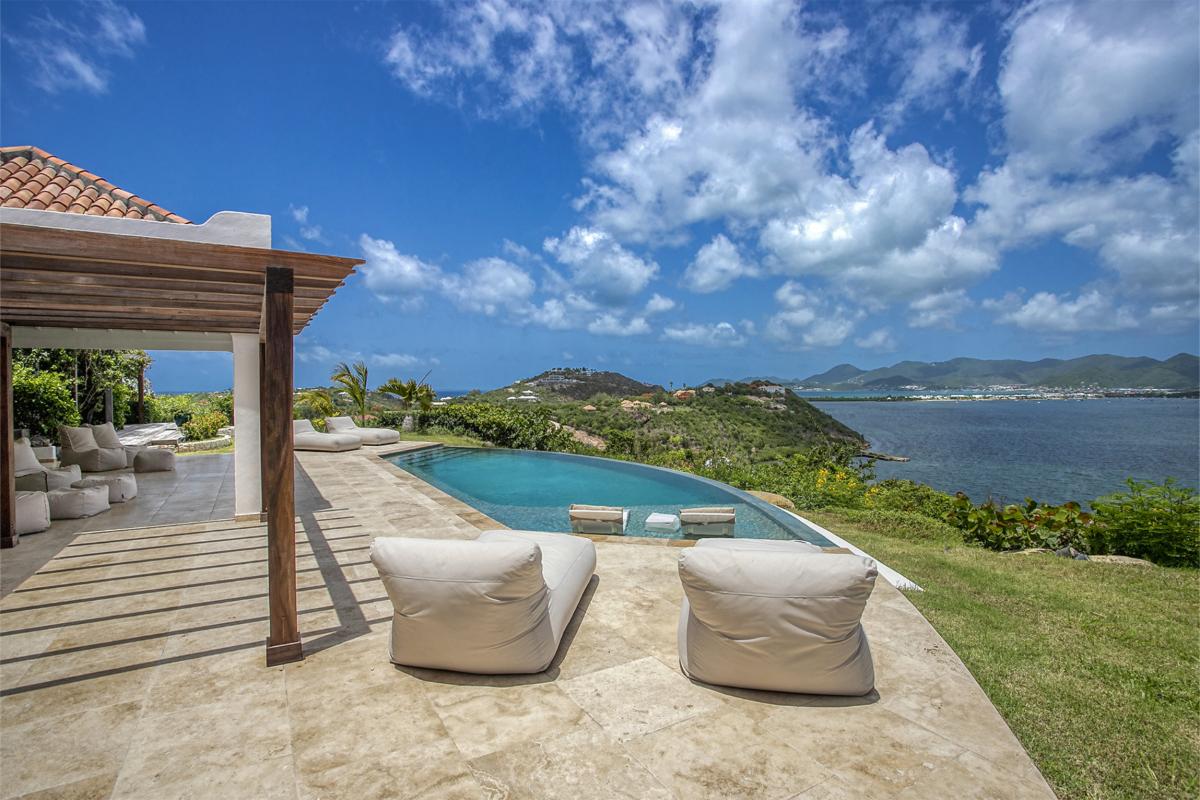 A louer villa 3 chambres Simpson Bay Saint Martin_ Piscine - 3